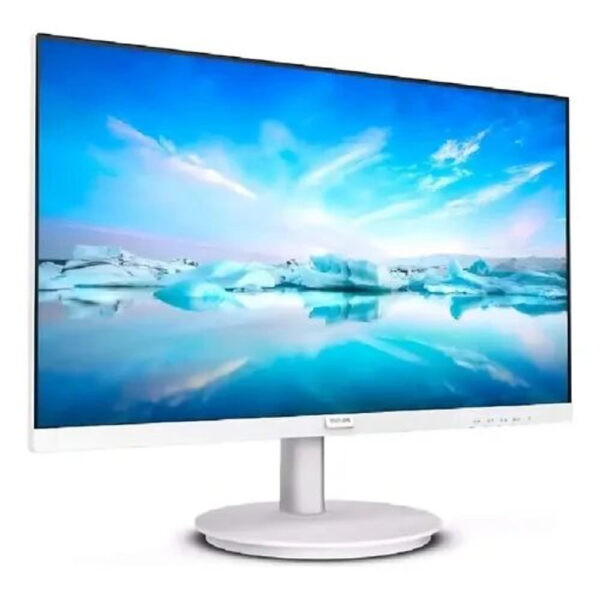 Monitor Philips LED 21,5" 221V8L HD Branco