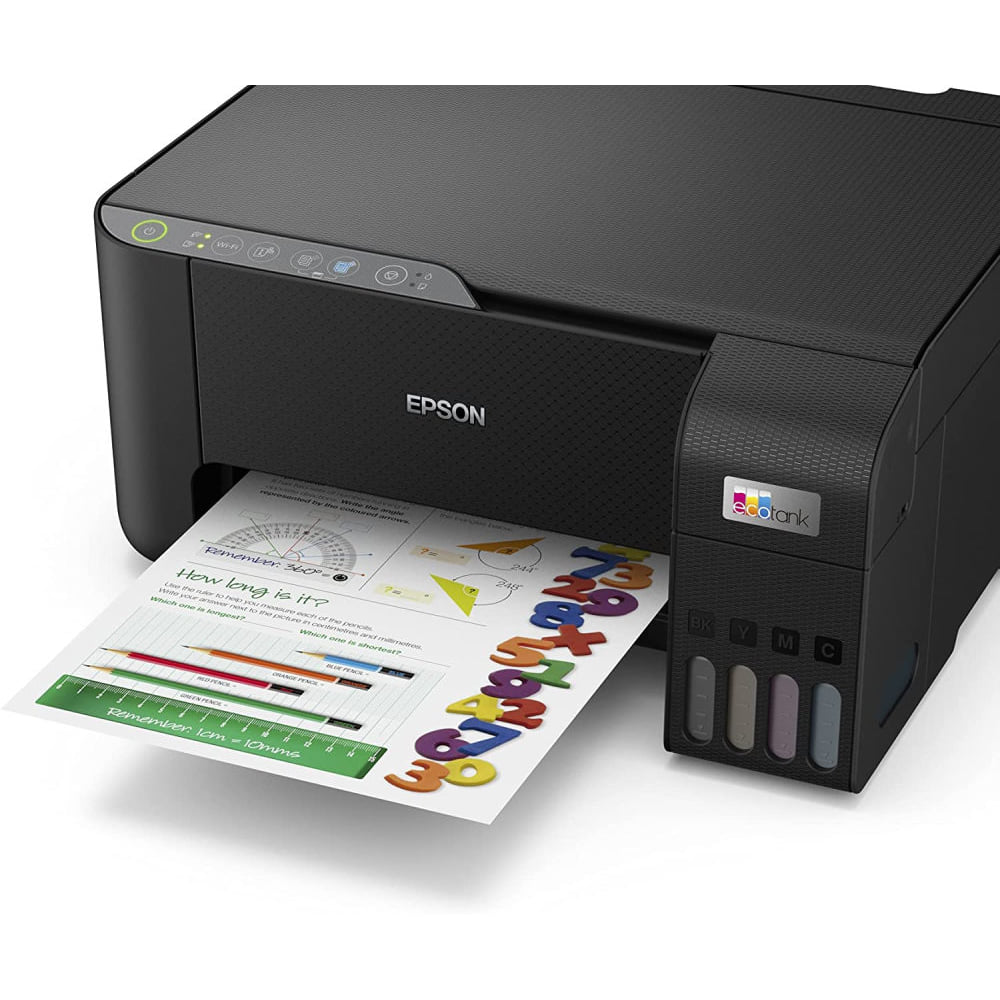Impressora Multifuncional Epson EcoTank L3250 Tanque de Tinta Colorida USB Wi Fi Cristal