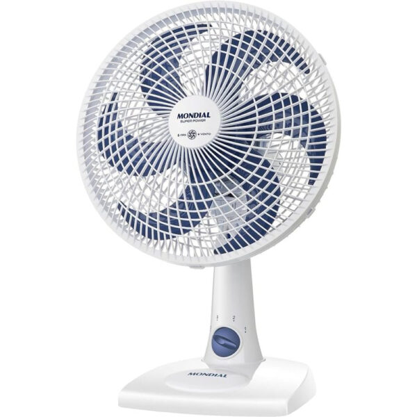 Ventilador Mondial VSP 30 W Super Power Branco/Azul 127V