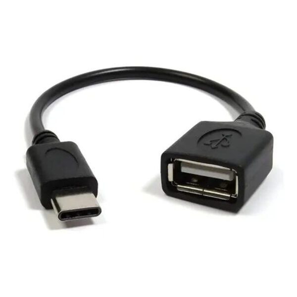 Cabo OTG USB Tipo C Macho para USB Fêmea 15cm CBUS0026 Storm