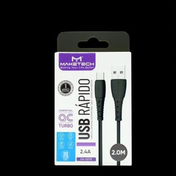 Cabo USB Modelo CA 227C 2M Azul Maketech