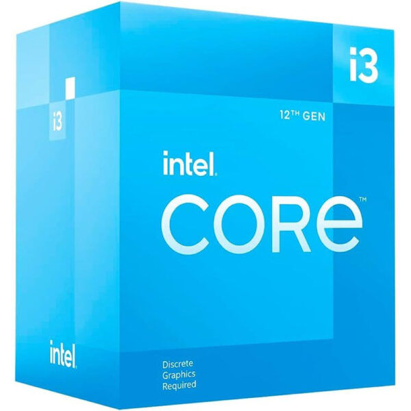 Processador Intel Core i3 12100F 3 3GHz Socket 1700 12ª Geração (Sem Vídeo)