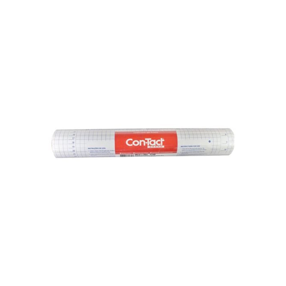 PAPEL CONTACT 80 MICRA 45 CM X 25 M CRISTAL C180 P/METRO