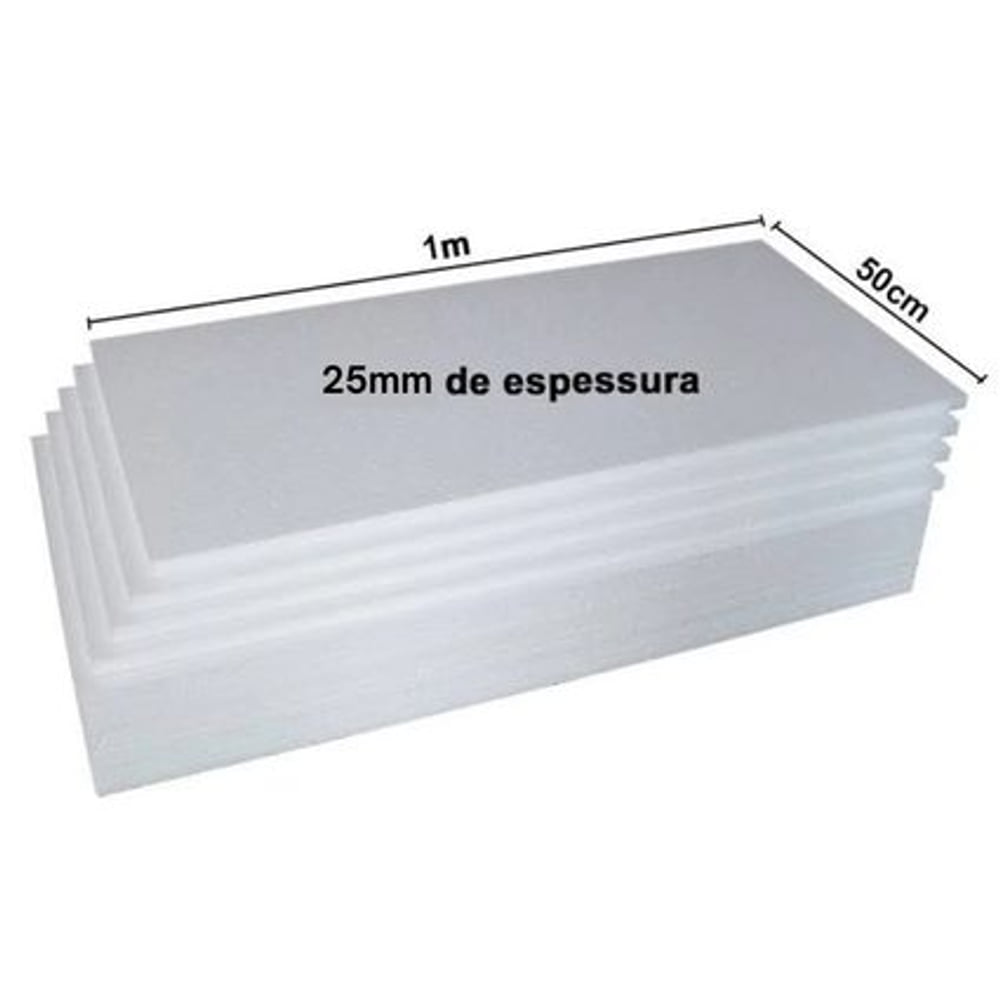 Folha de Isopor Iso Plus 10mm