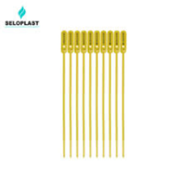 LACRE DE SEGURANCA DT16 AMARELO NUMERADO PERSONALIZADO