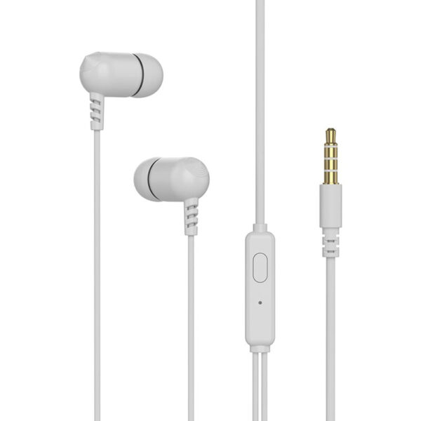 Fone de Ouvido C3 Tech Intra EP 07 Branco