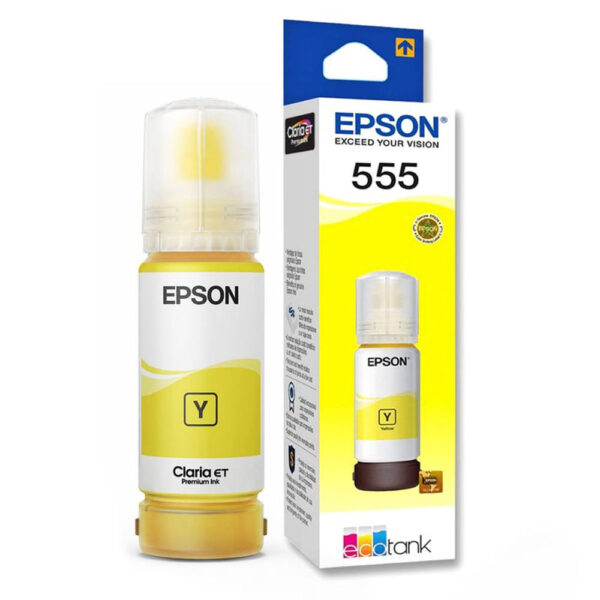 Refil de Tinta Epson T555420 Amarelo