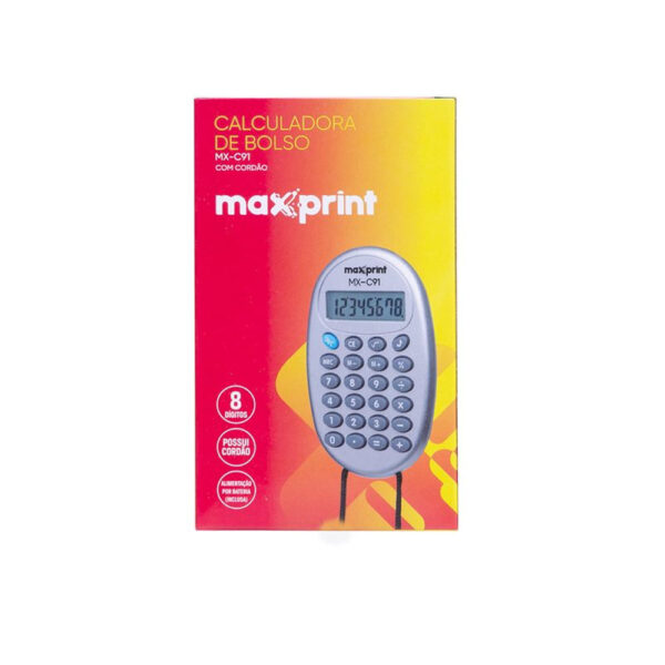 Calculadora de Bolso Maxprint MXC91
