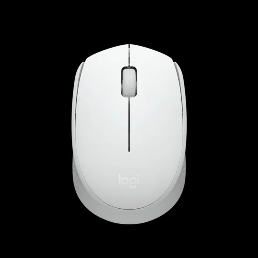 Mouse Logitech M170 Sem Fio Óptico Branco