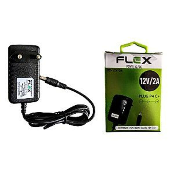 Fonte de Alimentação Flex 12V 2A FX 12V/2A