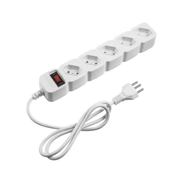 PROTETOR ELETRONICO C/5 TOMADAS EPE 205 BR 1MT