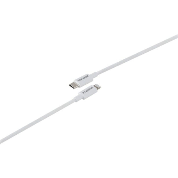 Cabo Intelbras USB para USB C 1,2m PVC Branco EUCC 12PB