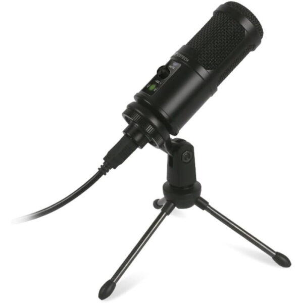 Microfone C3Tech Mi 50BK Streaming USB