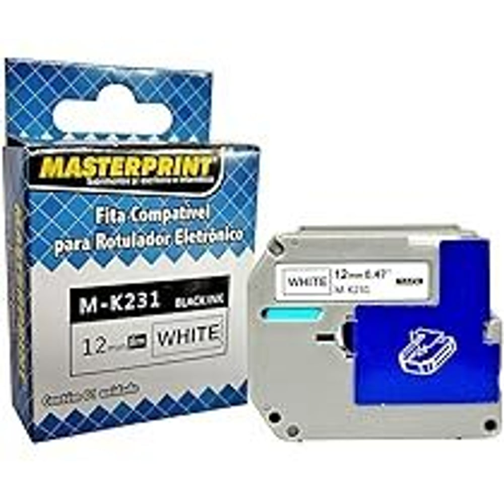 Fita Masterprint Compatível com Rotuladora M K23 | UNIDADE