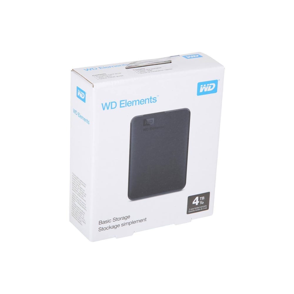 HD Externo 4TB WD Elements WDBU6Y0040BB