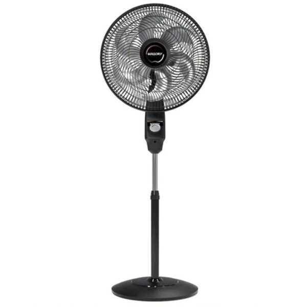 Ventilador Mallory 40cm Coluna Eolo Preto/Grafite 110V