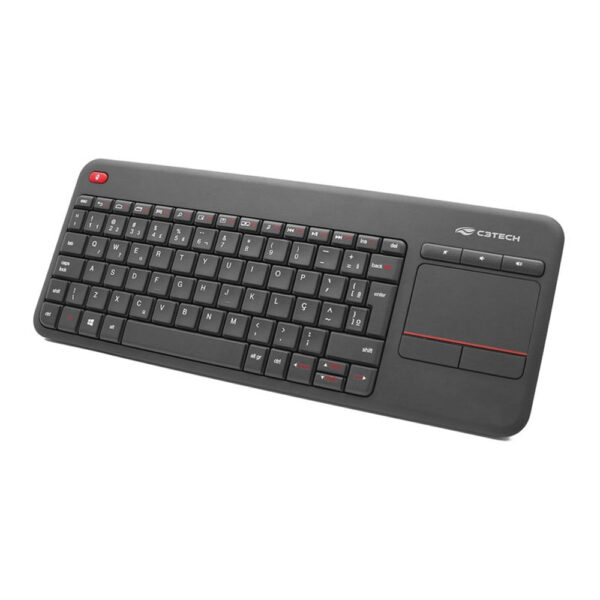 Teclado C3Tech com Touchpad Sem Fio K WT200BK