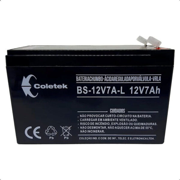 Bateria Selada Coletek BS 12V7A T1