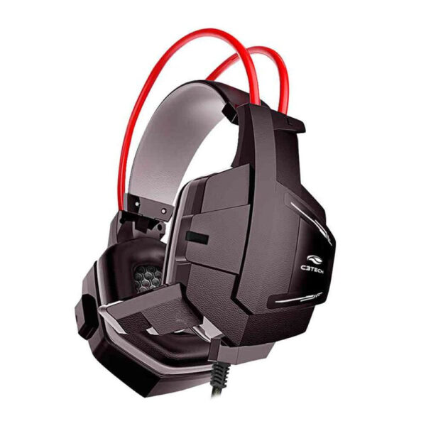 Fone de Ouvido Gamer C3Tech Sparrow com Microfone PH G11BK
