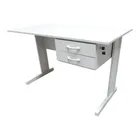 MESA BELO JOB PACHECO S/GAVETAS 1,20 CINZA