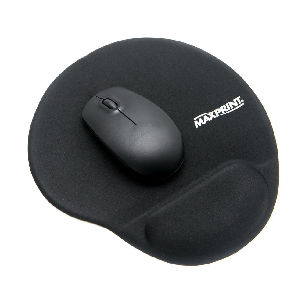 Base para Mouse Maxprint com Gel Preto