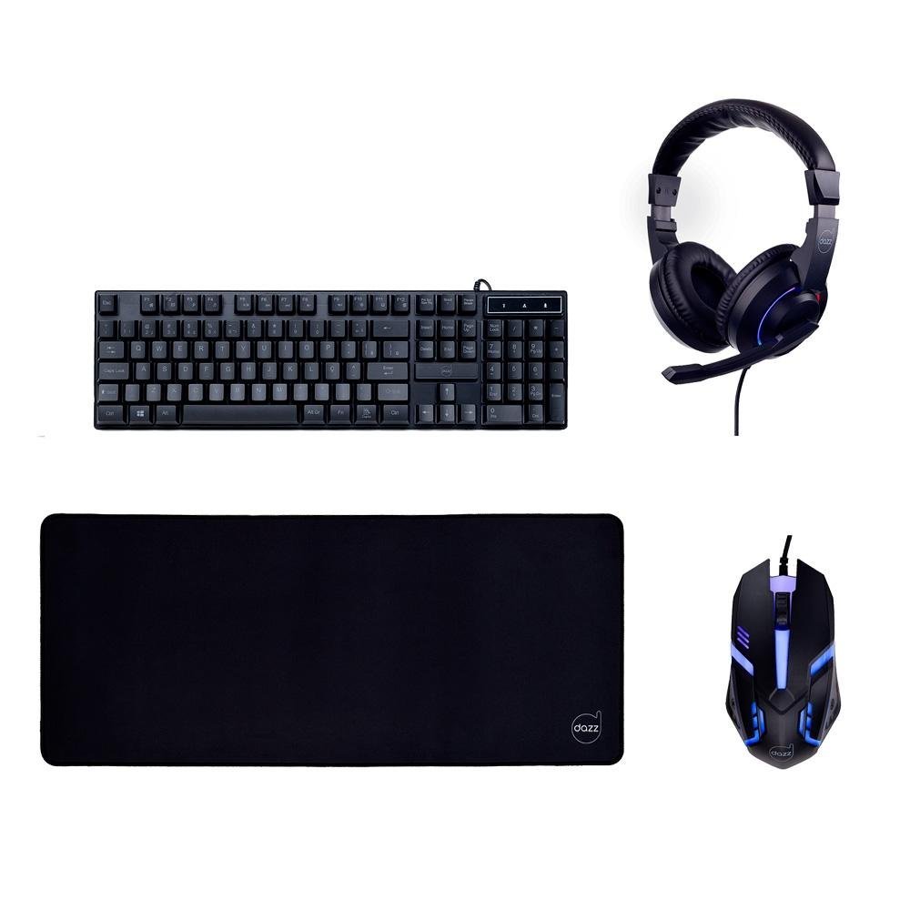 Combo 4 em 1 NovaCore Headset e Mouse