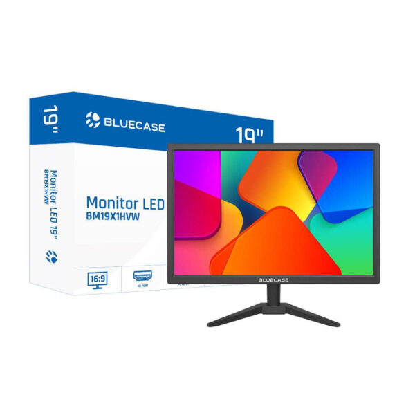 Monitor Bluecase 19" LED BM19K4HVWBX Preto