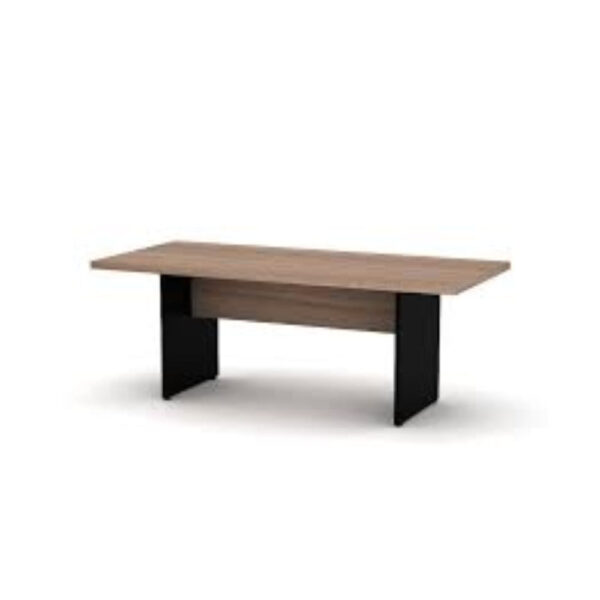 Mesa de Reunião Pacheco 200cm Tampo 40mm Nogal