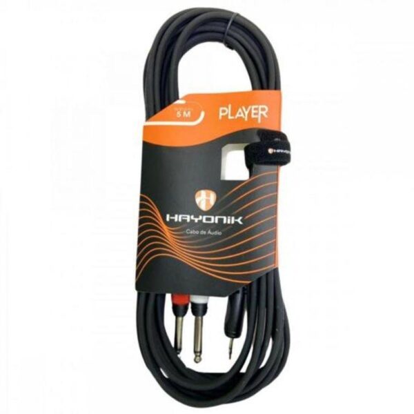 Cabo P2 x P10 3 Metros Hayonik