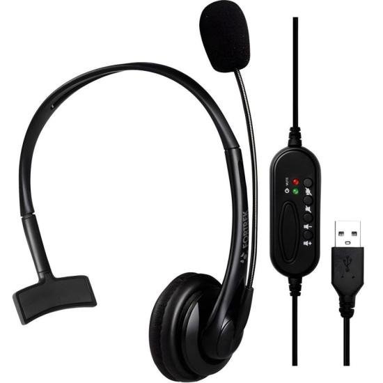 Headset USB Fortrek FK731A
