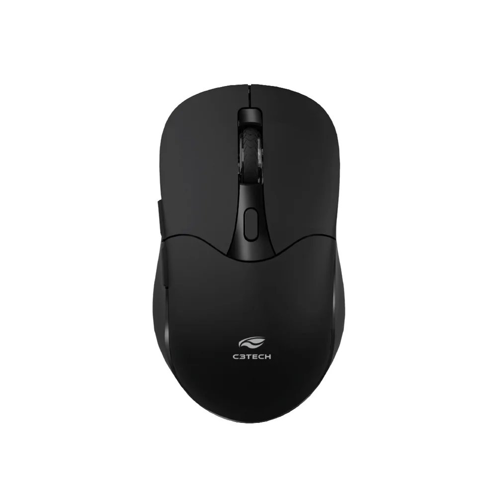 MOUSE S/FIO RECARREG BT+RC/NANO M BT60BK C3T