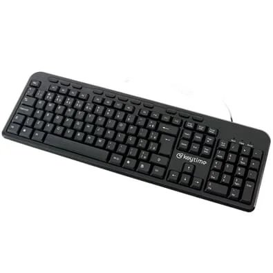 TECLADO KEYTIME KEYCRAFT PRETO KYT00010