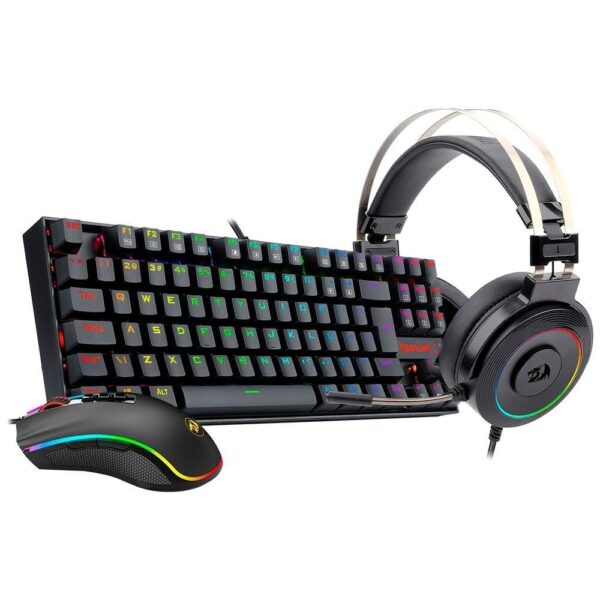 Combo Teclado + Mouse Redragon Preto
