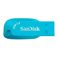 PEN DRIVE SANDISK ULTRA SHIFT 128GB USB 3 2 GEN 1 SDCZ410 128G G46BB AZUL