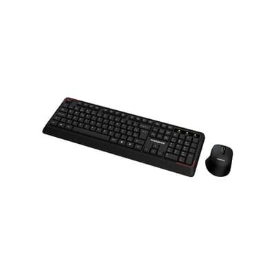 Kit Mouse + Teclado Sem Fio CW2000 Preto