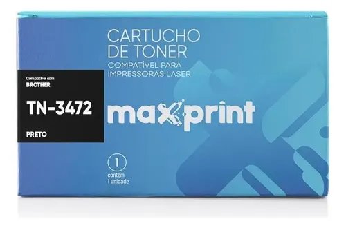 TONER MAXPRINT COMPATIVEL BROTHER TN 3472880 PRETO