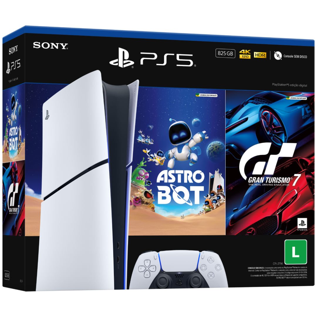 PlayStation 5 Edição Digital 825GB