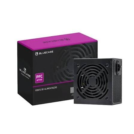 FONTE DE ALIMENTACAO ATX 600W PFC ATIVO C/ CABO BLUCASE600 PFCPS2