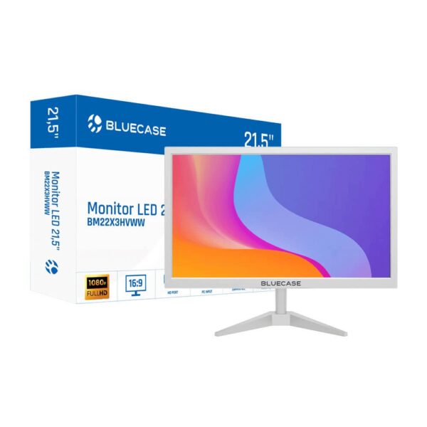 Monitor Bluecase 21,5" LED Branco