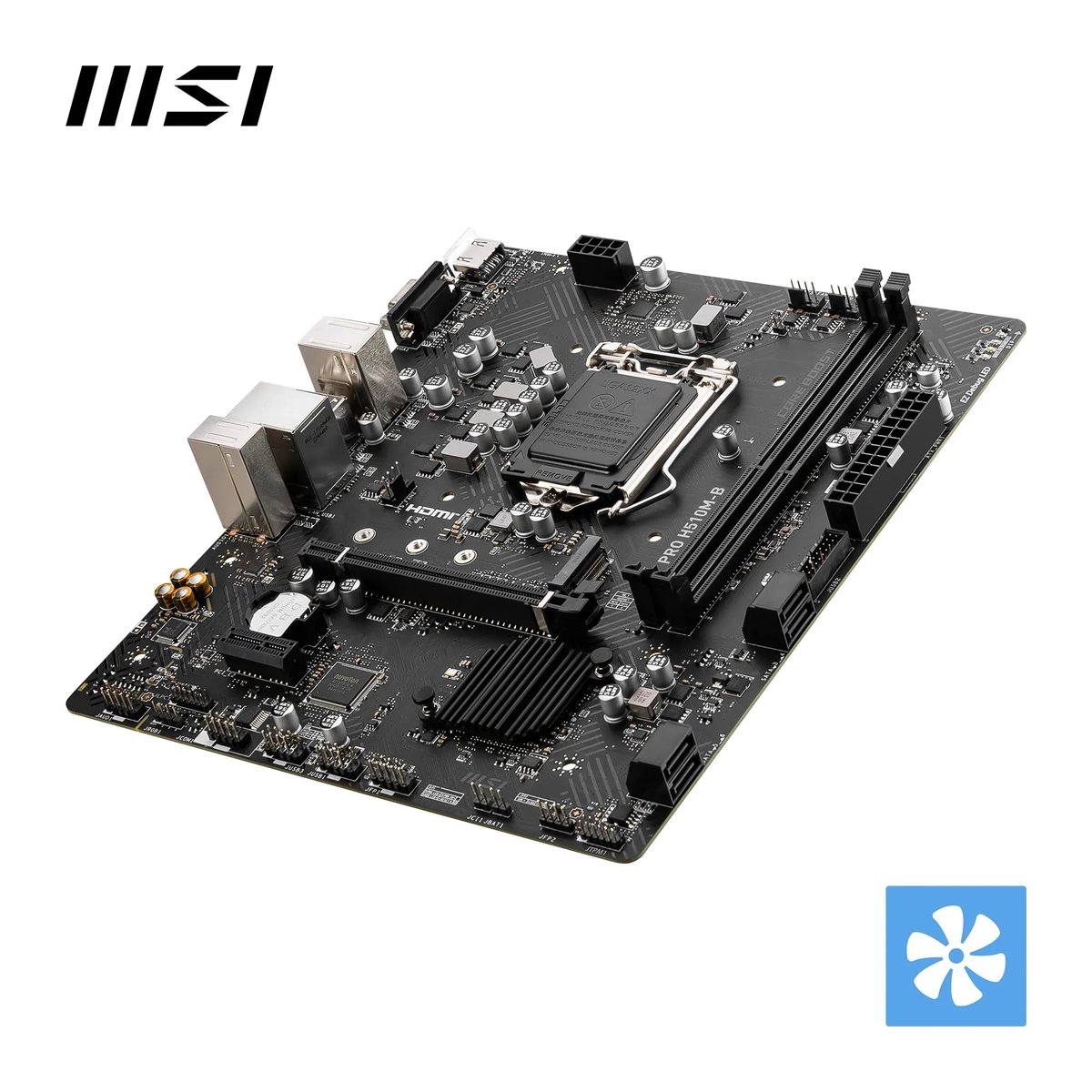 Placa Mãe MSI H510M Plus Intel 1200 DDR4