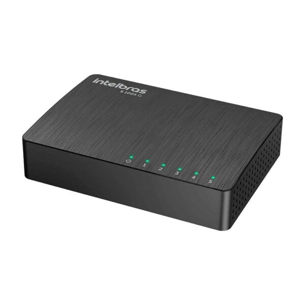 Switch Intelbras Não Gerenciável 5 Portas 1000Mbps S1105G