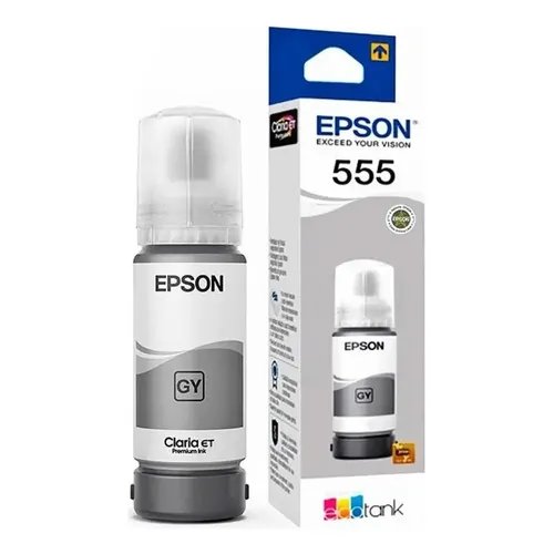 REFIL DE TINTA EPSON CINZA T555520 AL