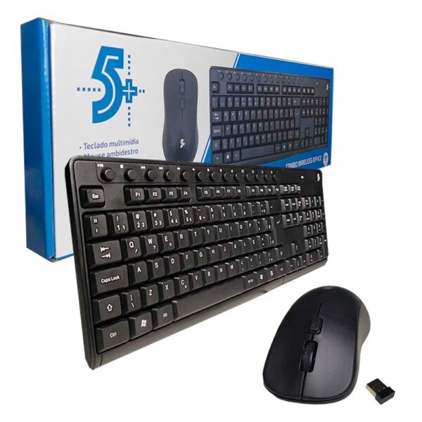 Combo Sem Fio Teclado e Mouse HP 330