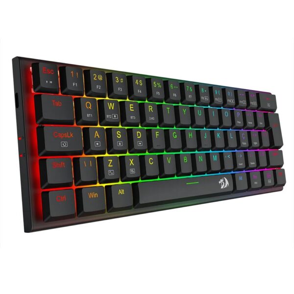 TECLADO MECANICO GAMER REDRAGON ANIVIA K614RGB PRO (PT BLUE)