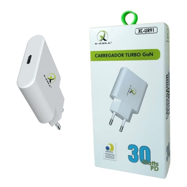 Carregador Turbo X Cell GAN XC UR91