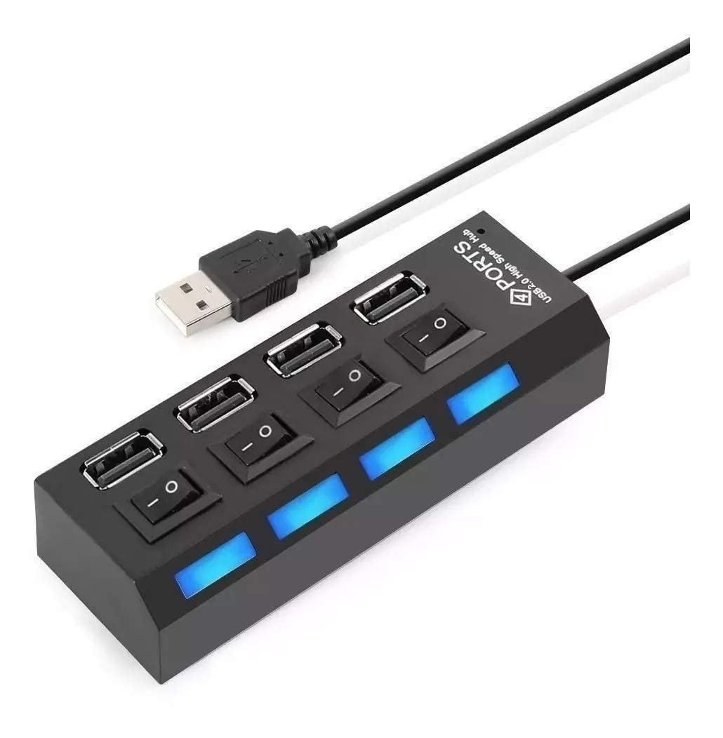 Adaptador USB 4 em 1 Keytime Synczone KYT00034