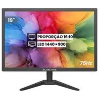 MONITOR BLUECASE 19' LED BM19Q1HVW PRETO